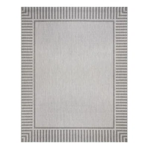 Gertmenian Indoor Outdoor Classic Flatweave Area Rug, Stain & UV Resistant - Picture 1 of 2