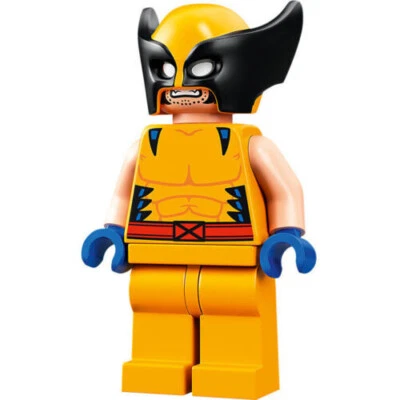 Lego Superhero X-Men Wolverine Minifigure sh805 76202 Free Postage - Image 1 of 2