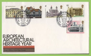 G.B. 1975 Architectural Heritage on u/a Post Office First Day Cover, Edinburgh - Picture 1 of 1