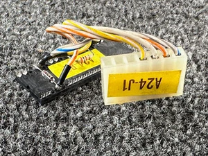 Máquina de pinball Gottlieb System 80B CPU MPU tablero de restablecimiento arnés de puente - Imagen 1 de 3