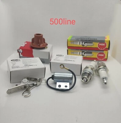Super Kit Accensione Fiat 500 D F L Epoca Alta Qualità Marelli NGK EPS - Image 1 of 4