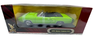 1970 Dodge Coronet R/T 1:18 Scale Die-Cast - Road Signature Green Color - Picture 1 of 11