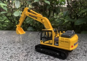 1:50 KOMATSU PC200-11 Excavadora Máquina de Construcción Equipo Modelo Diecast - Imagen 1 de 24
