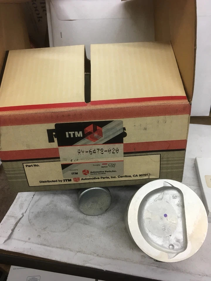 FitsToyota Van 2.0L Forklift Appl. Pistons OHV  "3YEC" 1984-1985 RY6478-020  - Image 1 of 1