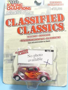 1/64 Johnny Lightning, clásico clasificado, cupé Willys 1933 - Imagen 1 de 2
