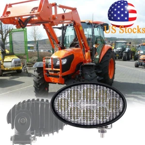 Oval LED Flood Light For Kubota M6060, M7040, M7060, M8540, M9540, M95X, M96S + - Picture 1 of 8