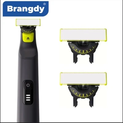 Brangdy Shaver 360 Ersatzklinge für Philips One Blade Pro QP2520 QP2630 QP6