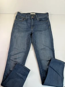 Madewell Women’s Roadtripper Med Wash Blue Jeans SZ 27 (30x29) Tapered Stretch - Picture 1 of 10