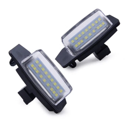 2Pcs LED License Plate Light Fit For Mitsubishi Lancer Sportback Outlander nk - image 1 of 4