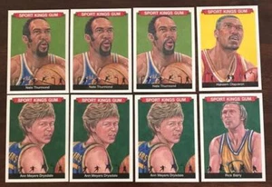 2018 Sportkings - Retail - Basketball Lot of 8 - Barry/Meyers/Olajuwon/Thurmond - Picture 1 of 1