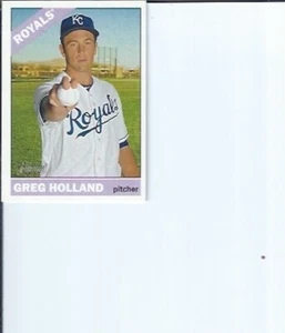 Greg Holland 2015 Topps Heritage Short Print - Picture 1 of 1