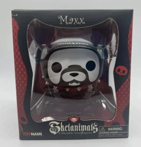 New Skelanimals Collectible Vinyl Figure Maxx the Bulldog Toynami 2009 - Picture 1 of 6