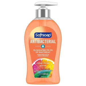 Antibacterial Liquid Hand Soap Pump, Crisp Clean - 11.25 Fluid Ounce - Picture 1 of 12