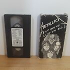 Metallica $19.98 Home Vid Cliff ‘Em All VHS Tape (1987) 