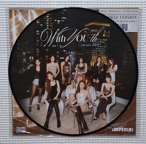 TWICE With You-th 2024 Sparkle Version Vinyl Picture Disc JYP K-pop Insert NM - Foto 1 di 1
