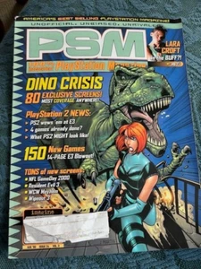 RARE PSM PLAYSTATION MAGAZINE #24 DINO CRISIS LARA CROFT WCW RESIDENT EVIL - Bild 1 von 1