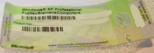 Windows XP Professional COA-Sticker/Product-Key/Code, Lizenzkey-Aufkleber all PC - Picture 1 of 1