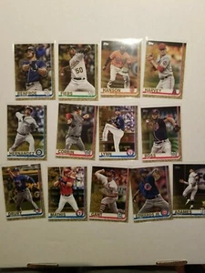 Lote paralelo dorado Topps Series 2 2019 x14 (Renfroe, Felix Hernández, Lynn,++) - Imagen 1 de 1
