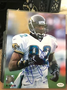 Jimmy Smith Signed Jacksonville Jaguars 8x10 Photo JSA - Picture 1 of 4