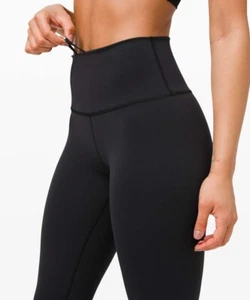 NEW (NWT) LULULEMON WUNDER TRAIN HIGH-RISE TIGHT 28" BLACK SIZE 0 - Picture 1 of 5