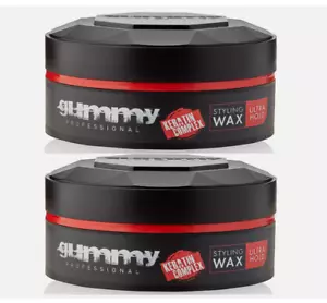 2 x Gummy Ultra Hold Gummy Hair Gel Hair Wax 150ml - Picture 1 of 1