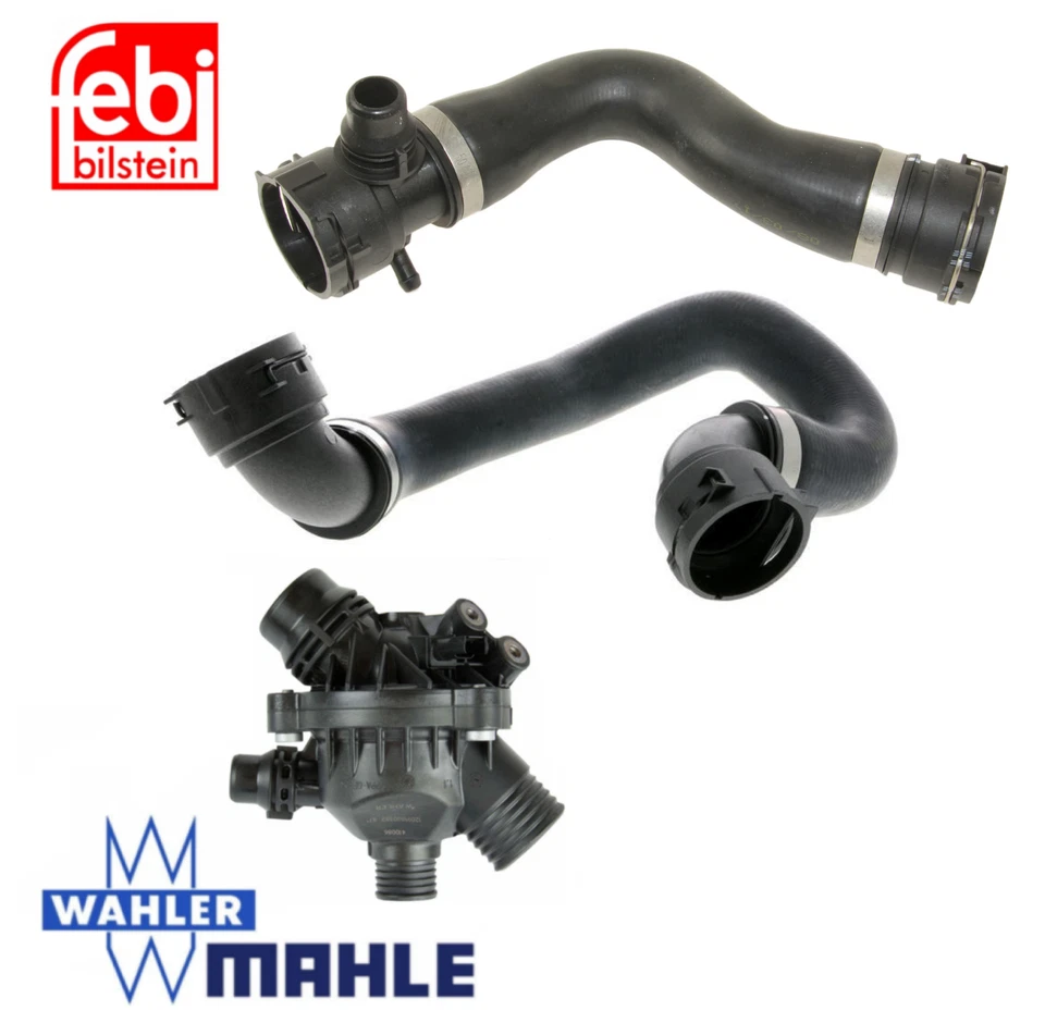Kit de manguera de radiador inferior superior termostato para BMW 135i 335i Z4 sDrive35i OEM 3 piezas Foto 1 de 1