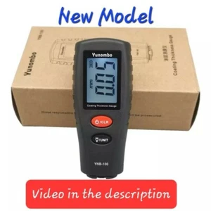 New Digital LCD Car Paint Coating Thickness Meter Gauge Tester -Battery Operated - Picture 1 of 9