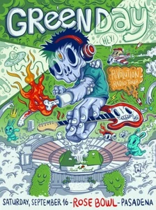 Green Day, concert poster 13"x19"FREE DOMESTC SHIPPING(5523) - Picture 1 of 1