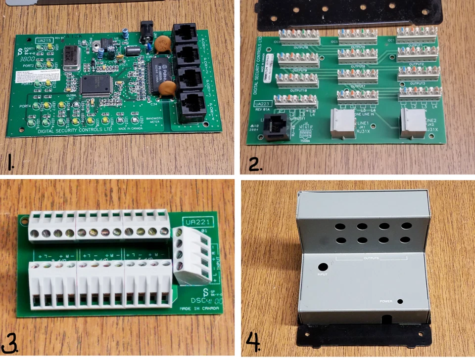 DIGITAL SECURITY CONTROLS - Circuit Boards - Enclosure - 4  Choices - Image 1 of 1
