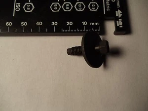 M6-1.00x22mm Hex Flange Bolt w/Pilot Point & 24mm Washer (B#108) - Picture 1 of 2