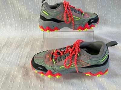 Fila Talla 6 Oakmont TR Zapatos Tenis Mujer Caminar Atlético Gris Amarillo Naranja Foto 1 de 4
