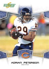 2008 Score Football Pick Your Card Complete Your Set