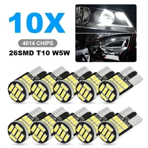 10x T10 W 5W CANBUS 26 Led SMD 4014 Licht Innenraum Beleuchtung Lampe Weiß 12V - Bild 1 von 10