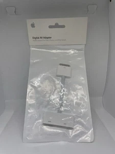 CÂBLE ADAPTATEUR AUTHENTIQUE APPLE LIGHTNING VERS HDMI NUMÉRIQUE AV TV IPAD IPHONE A1438 - Photo 1/2