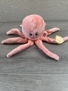 Ty Beanie Buddy INKY the Pink Octopus 10-inch Plush - Picture 1 of 2
