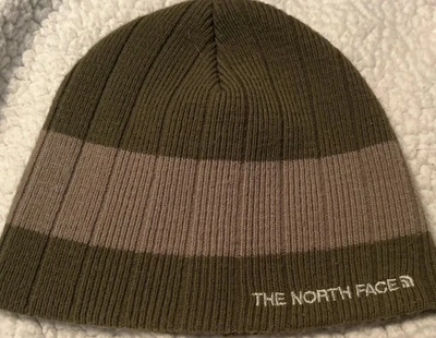Gorro tejido North Face para hombre y mujer talla única oliva/caqui” Foto 1 de 3