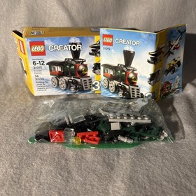 LEGO CREATOR: Emerald Express 3-in-1 Train 31015-100% Complete