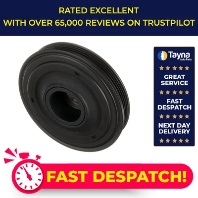 Crankshaft Pulley (TVD) TVD1283 Gates Torsional Vibration Damper 231242A804 New - Image 1 of 4