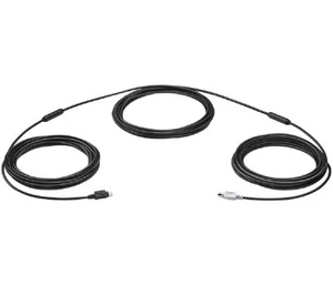 Logitech Extended Cable for Group Video Conferencing System, 15 Meters, Mini-DIN - Photo 1/3
