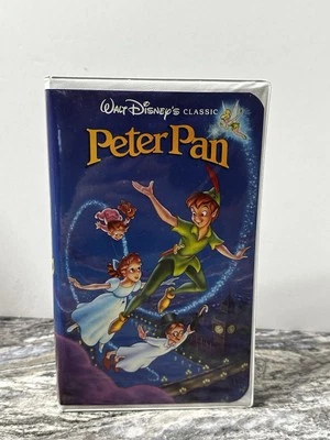 PETER PAN-WALT DISNEY CLASSIC BLACK DIAMOND Edition VHS RARE ORIGINAL RELEASE — 第 1/4 张图片