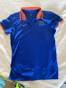 Florida Gators Poloshirt Damen Medium NCAA Football Nike Dri-FIT Performance - Bild 1 von 8