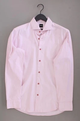 ✅ BOSS by Hugo Boss camicetta per uomo taglia Hemdgröße 40, M, 50 rosa ✅ - Imagen 1 de 4