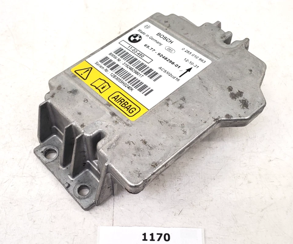 ✅ Unidad de módulo de control OEM BMW E93 M3 AirBag Air Bag SRS ICM Comp ECU Foto 1 de 4