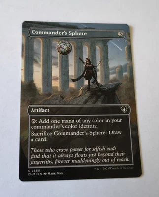 MtG Commander's Sphere (CMM-0655) Common Full Art English MINT - Bild 1 von 2