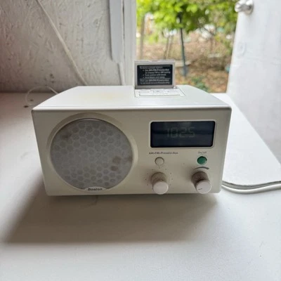 Boston Acoustics Recepter Radio AM FM Dual Alarm Clock Radio Read Description - Image 1 of 4