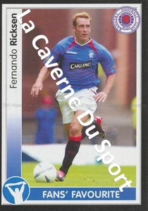 374 FERNANDO RICKSEN NETHERLAND RANGERS.FC STICKER PANINI SCOTTISH LEAGUE 2004 - Picture 1 of 1