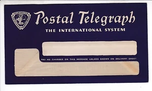 POSTAL TELEGRAPH THE INTERNATIONAL SYSTEM 1930'S, ACCURACY SPEED - Picture 1 of 2