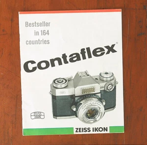 FOLLETO DE VENTAS ZEISS CONTAFLEX/61276 - Imagen 1 de 1