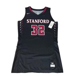 Nike Stanford Cardinals Basketball Jersey Womens Medium Black Red DRI Fit Logo - Picture 1 of 12