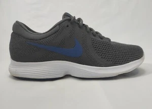 Zapatos para correr Nike Revolution 4 gris oscuro/azul/blanco 908988-009 para hombre talla 8,5 - Imagen 1 de 12